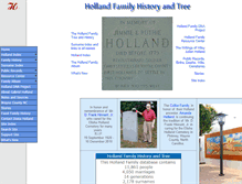 Tablet Screenshot of hollandfamily.us